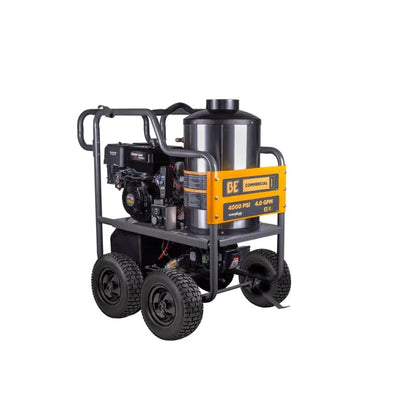 Southeast Softwash 4,000 PSI - 4.0 GPM Hot Water Pressure Washer with Powerease 420 Engine and AR Triplex Pump