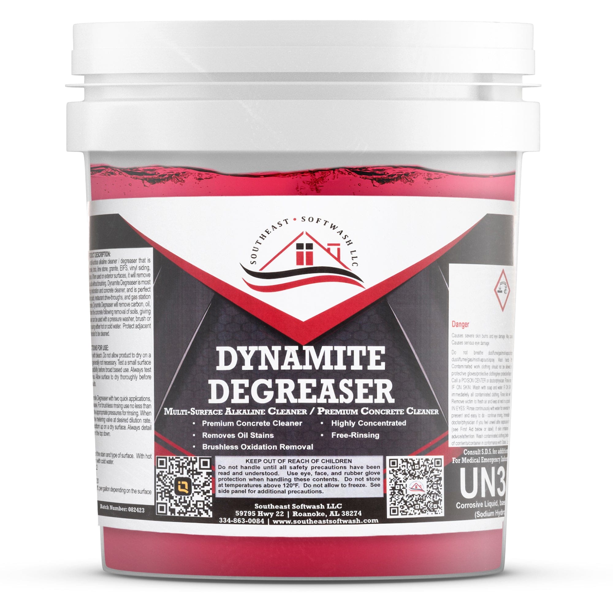 Dynamite Degreaser - Alkaline Cleaner for Tough Stains – Southeast