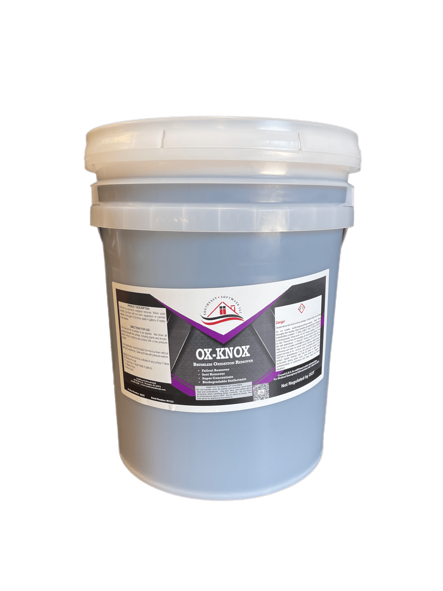 Southeast Softwash 5 gallon Pail Ox-Knox Brushless Oxidation Remover