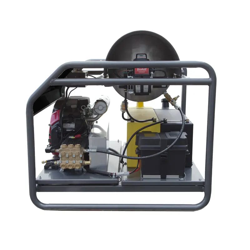 Southeast Softwash BE 3,000 PSI - 8.0 GPM Hot Water Pressure Washer with Honda GX690 Engine and General Triplex Pump