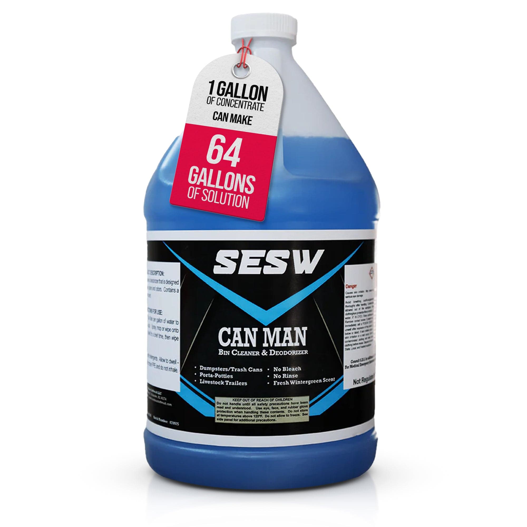 Southeast Softwash Can Man - Bin Sanitizer & Deodorizer Super Concentrate - Quart Size