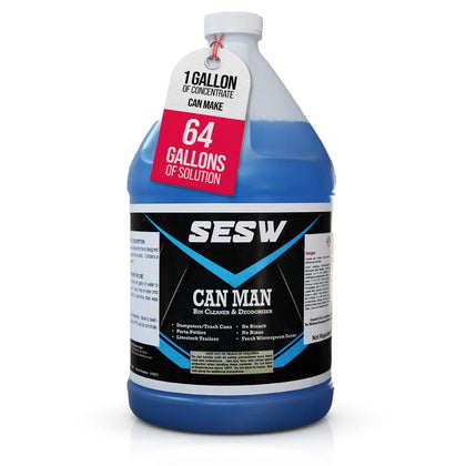 Southeast Softwash Can Man - Bin Sanitizer & Deodorizer Super Concentrate - Quart Size