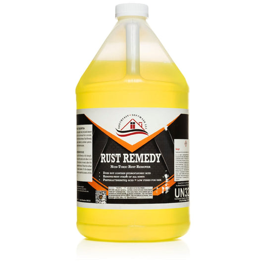 Southeast Softwash Case (4 gallons) Rust Remedy Shippable Hazmat Stain Remover