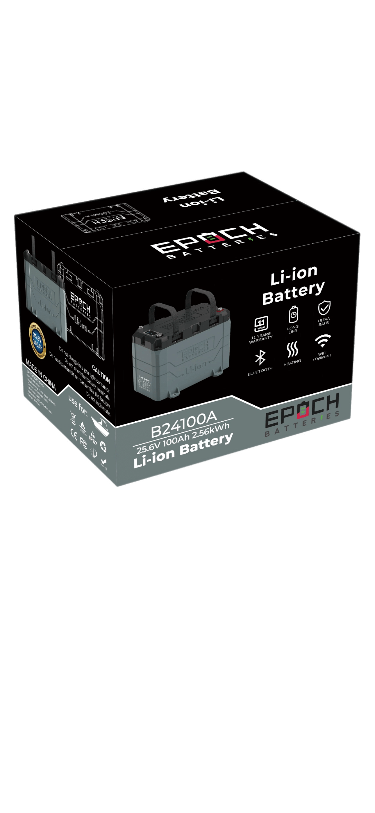 Southeast Softwash Epoch 24V 100Ah | Heated & Bluetooth | LiFePO4 Battery