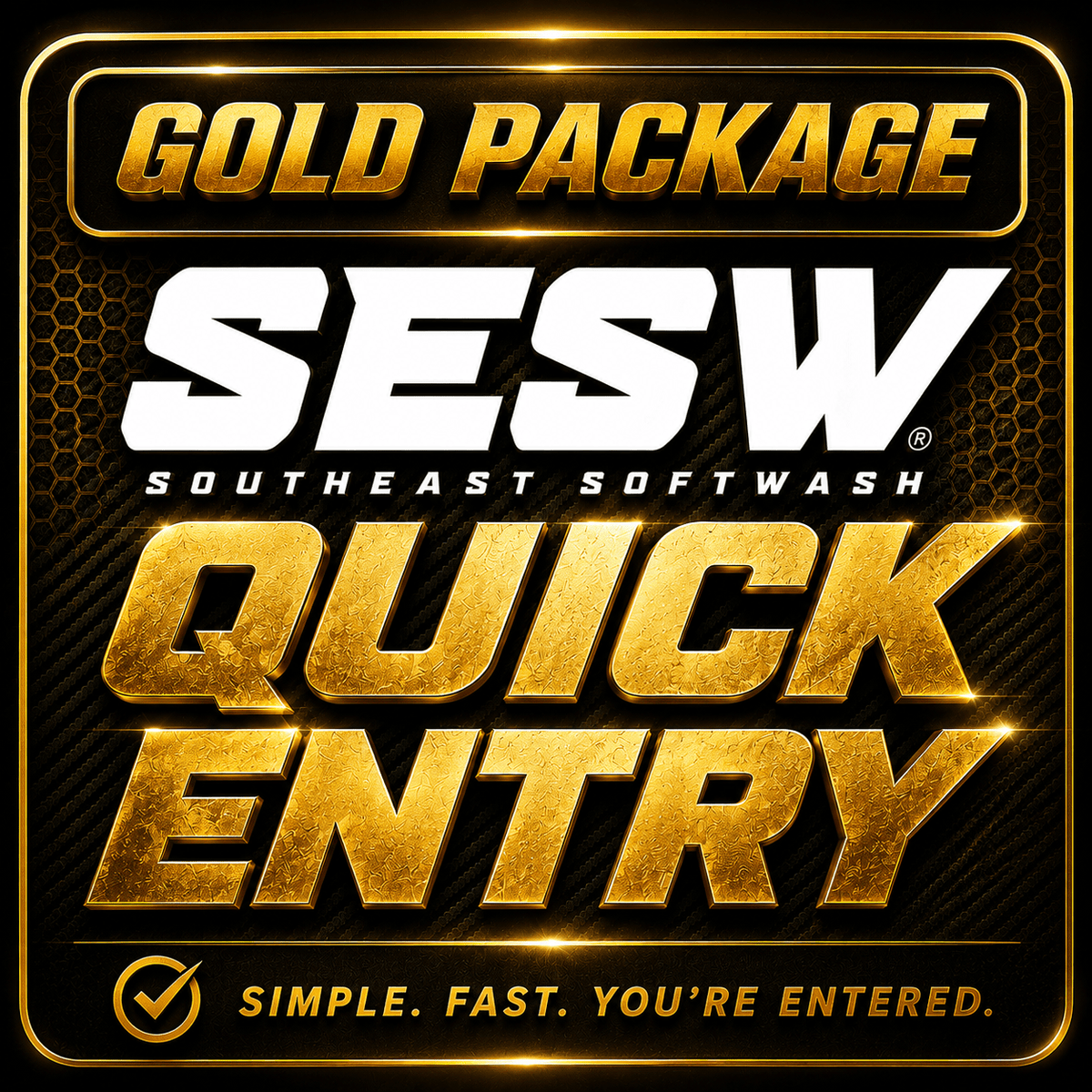 Southeast Softwash Gold Quick Entry