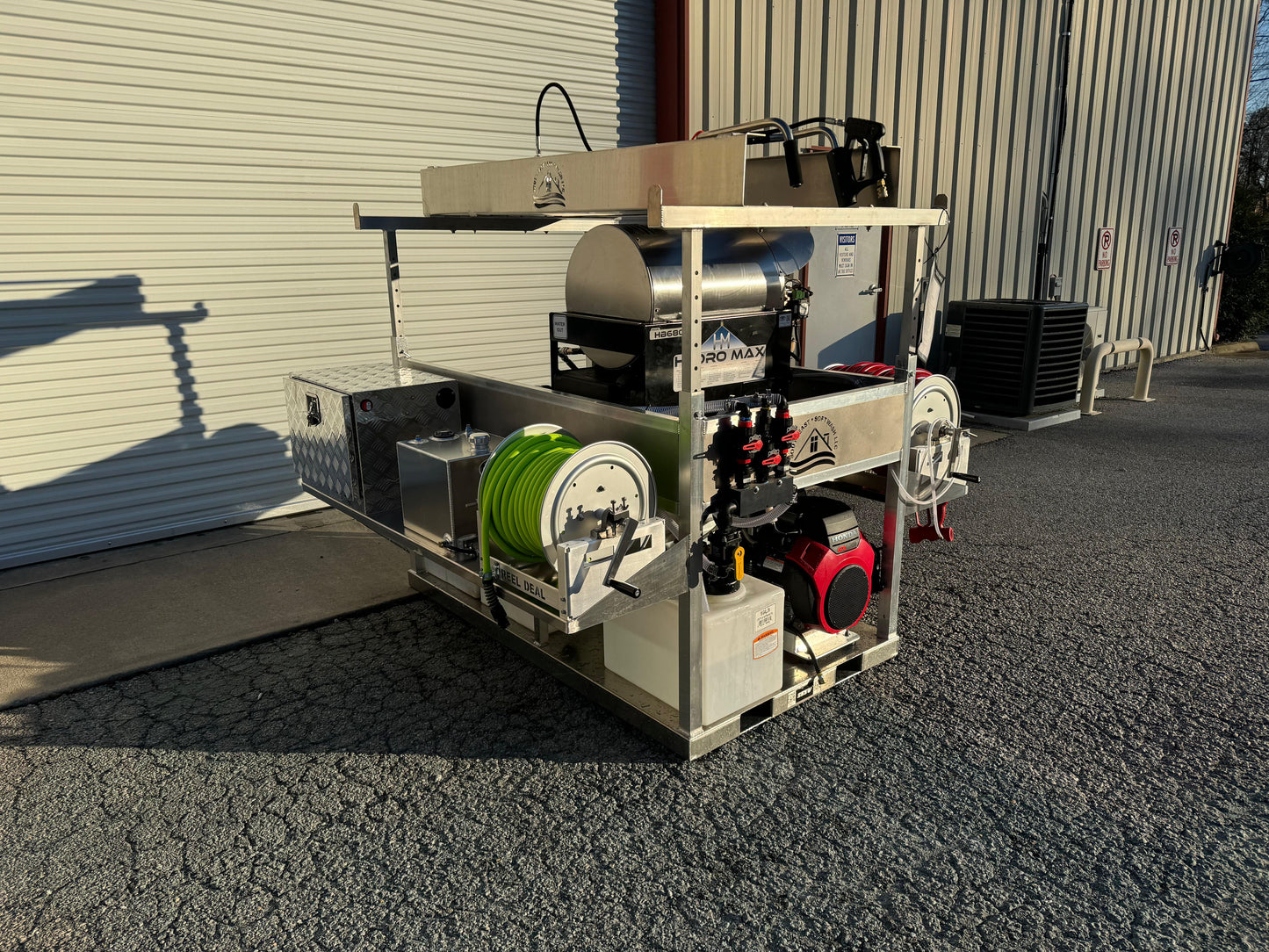 Southeast Softwash Power Washing Skid | Hot Water | SESW Hydro Max