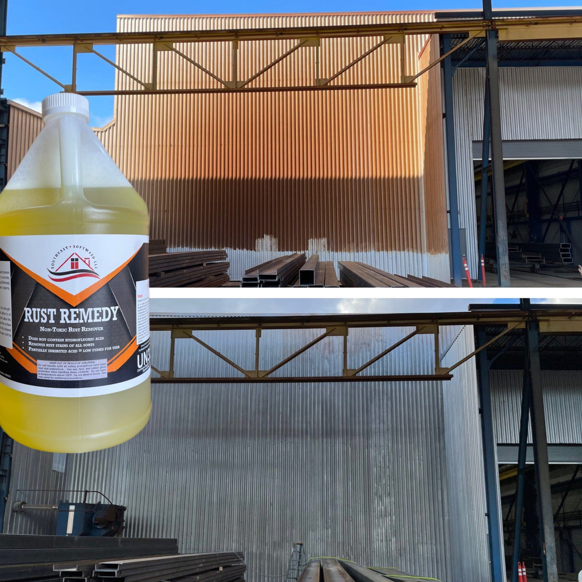Rust Remedy - Shippable Hazmat Rust Stain Remover – Southeast Softwash