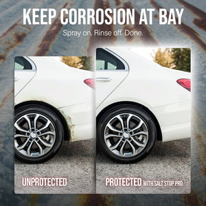 Southeast Softwash Salt Stop Pro – Best Road Salt Neutralizer & Remover for Vehicles, Equipment, Boats, and More – Safe & Eco-Friendly Concentrate