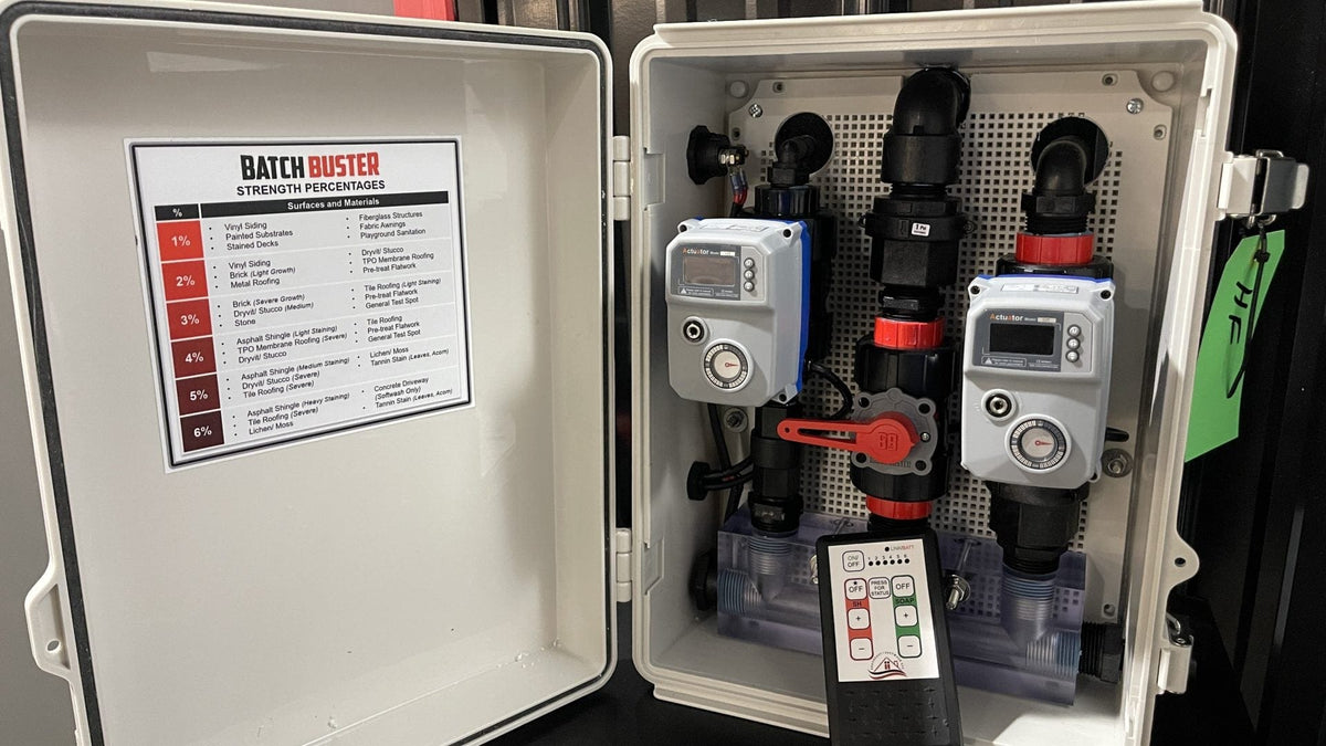 Remote Manifold Softwash Metering Valves Batch Buster - Southeast Softwash