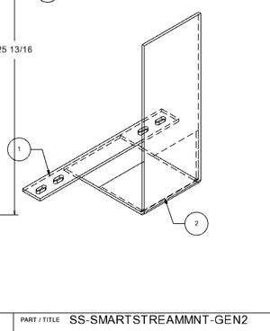 Southeast Softwash Smart Stream mounting bracket