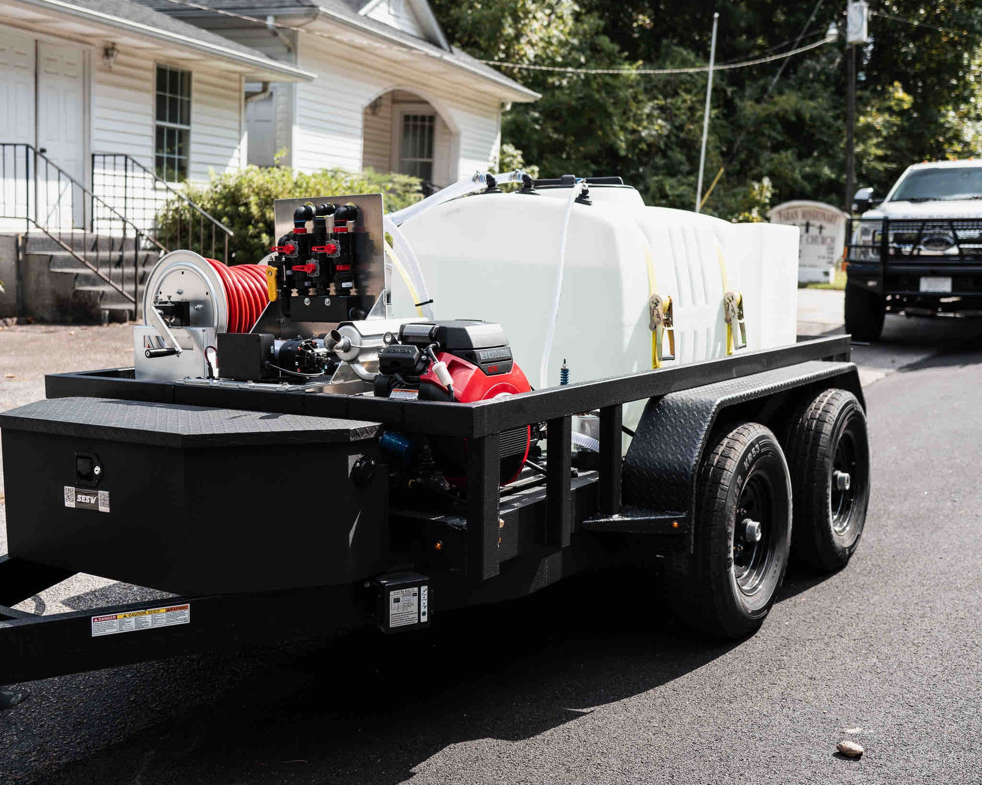 Southeast Softwash Southeast Softwash Mini-Tank Pressure Washing & Soft Wash Trailer Build