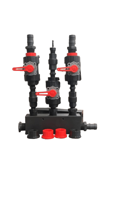 Southeast Softwash Standard - 1" fittings / Black Batch Buster™ Blend Manifold - Proportioner