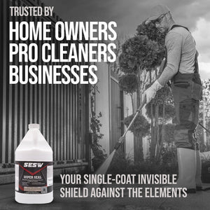 Southeast Softwash Super Seal Water-Based Siloxane Concrete Sealer