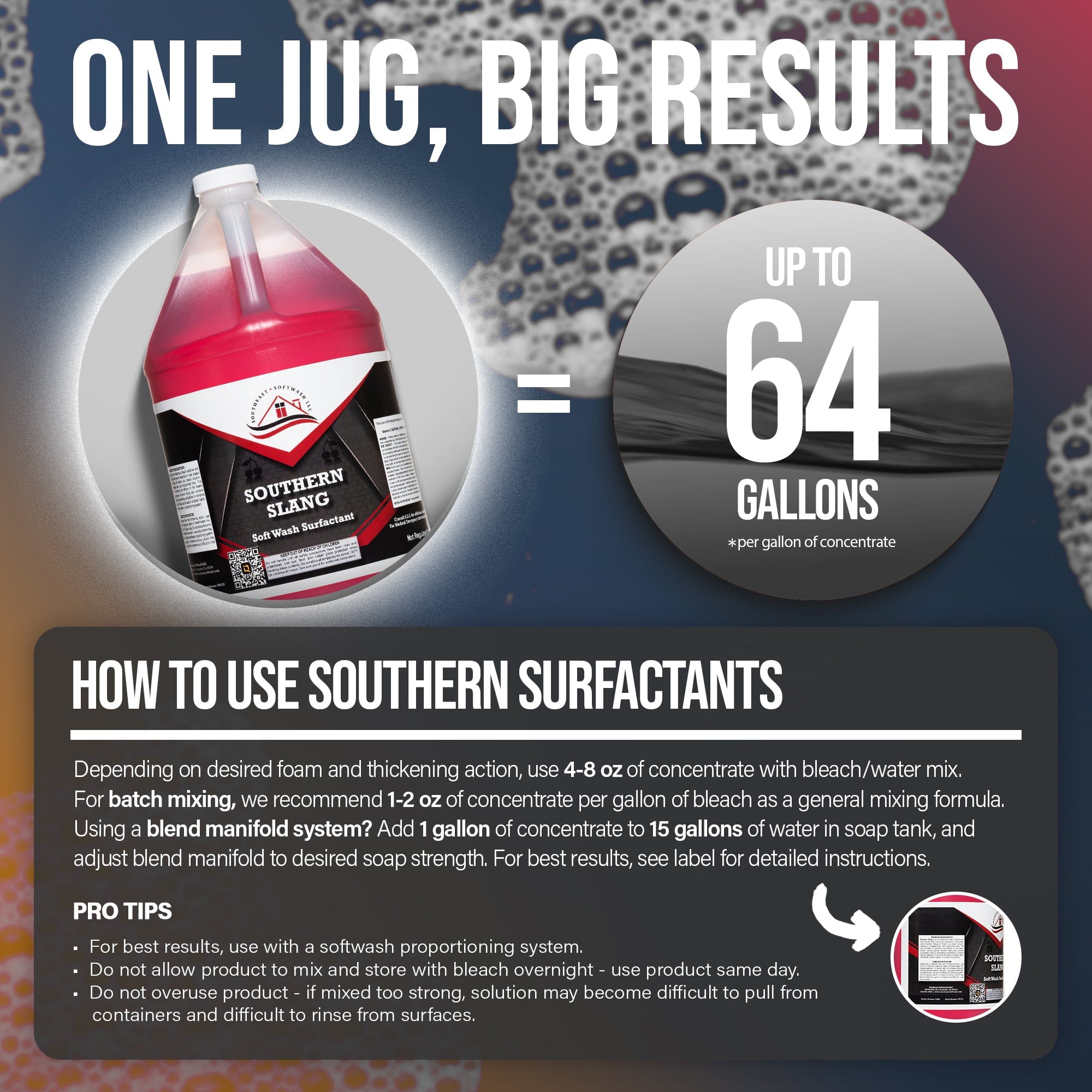 Southeast Softwash Surfactant Variety Pack