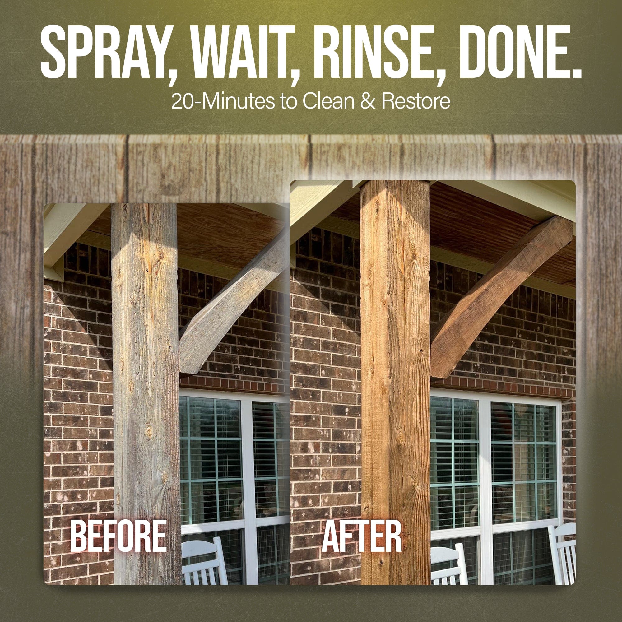 Southeast Softwash Wood Wizard - Deck and Fence Cleaner