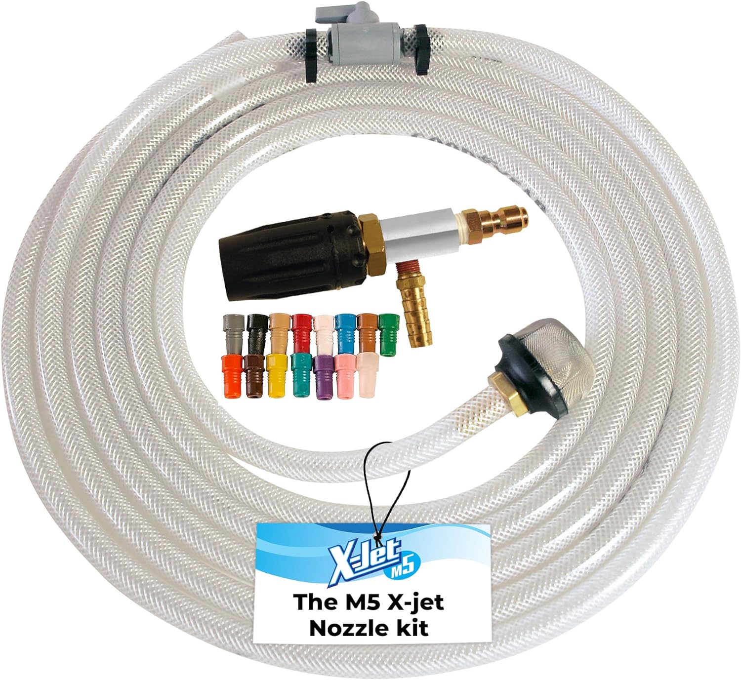 X-Jet M5-7K Adjustable Downstream Chemical Injector Nozzle - 2.5 GPM ...