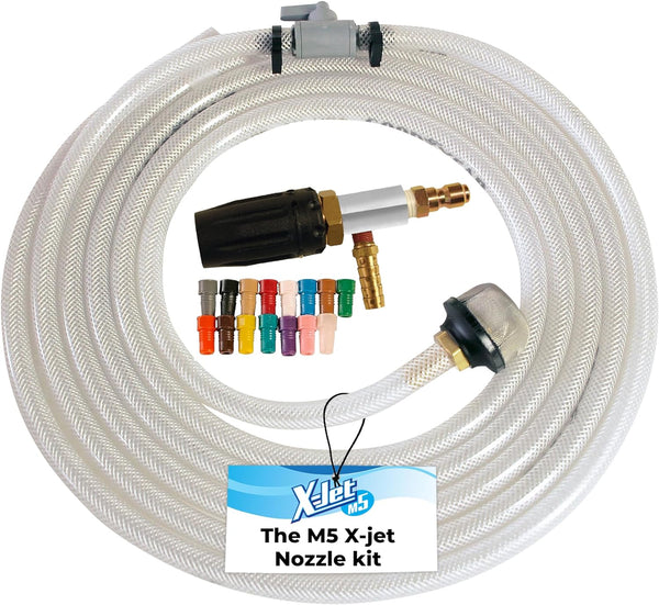 X-Jet M5-9K Adjustable Downstream Chemical Injector Nozzle - 3.5